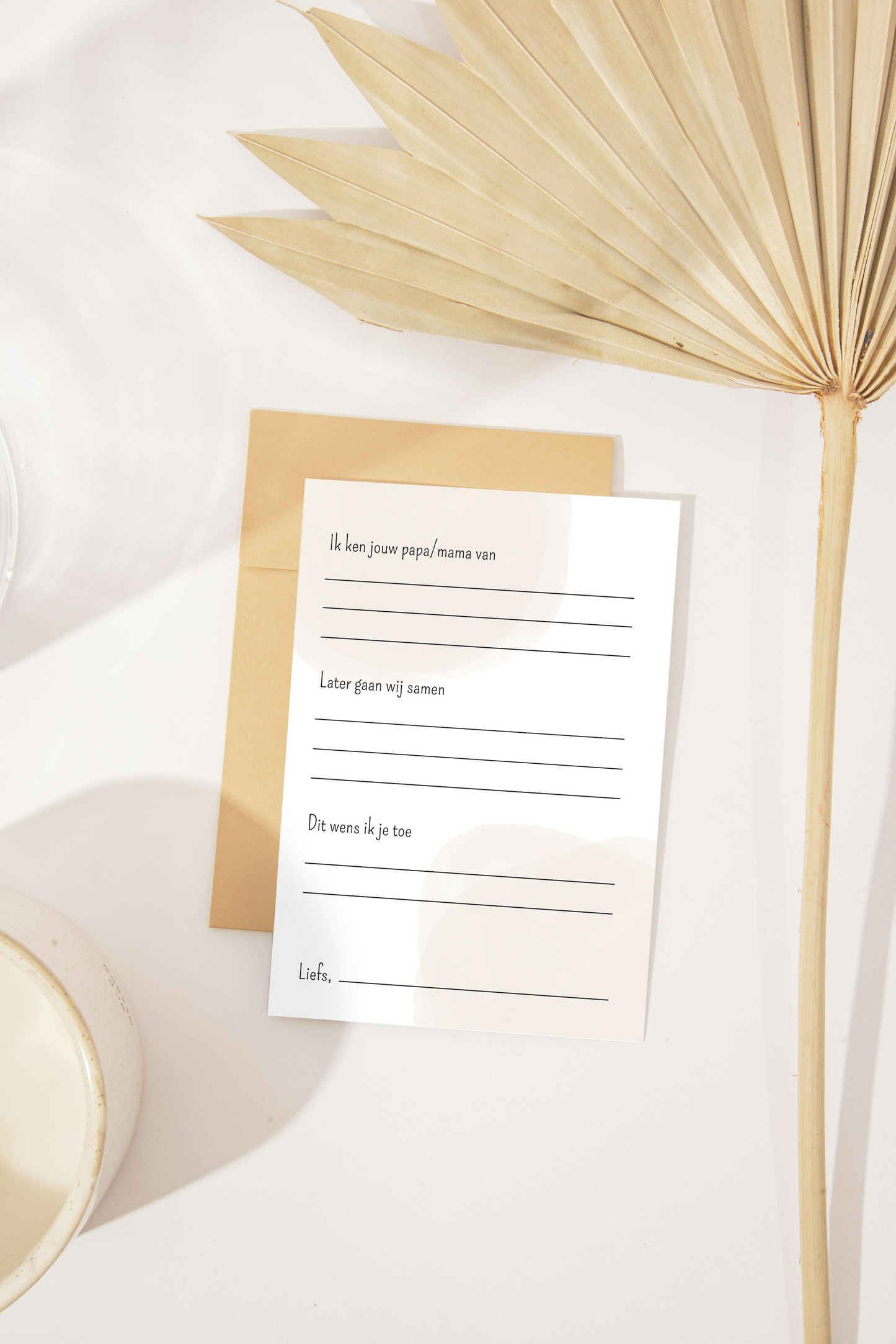 Babyshower invulkaarten | voorspellingskaarten