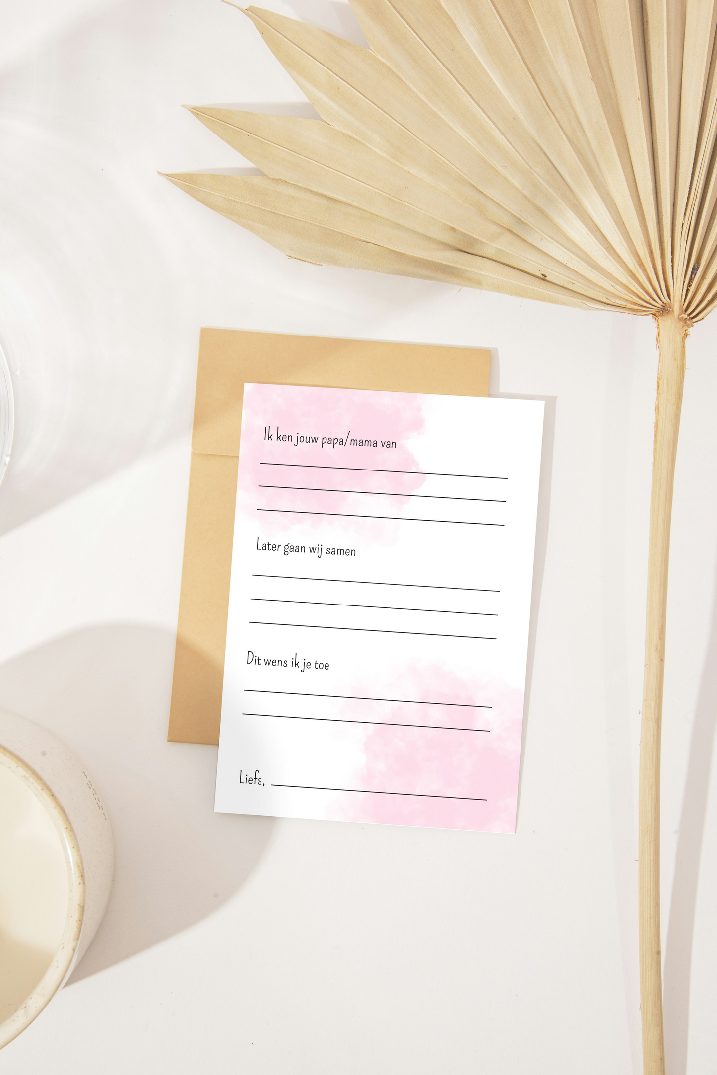 Babyshower invulkaarten | voorspellingskaarten