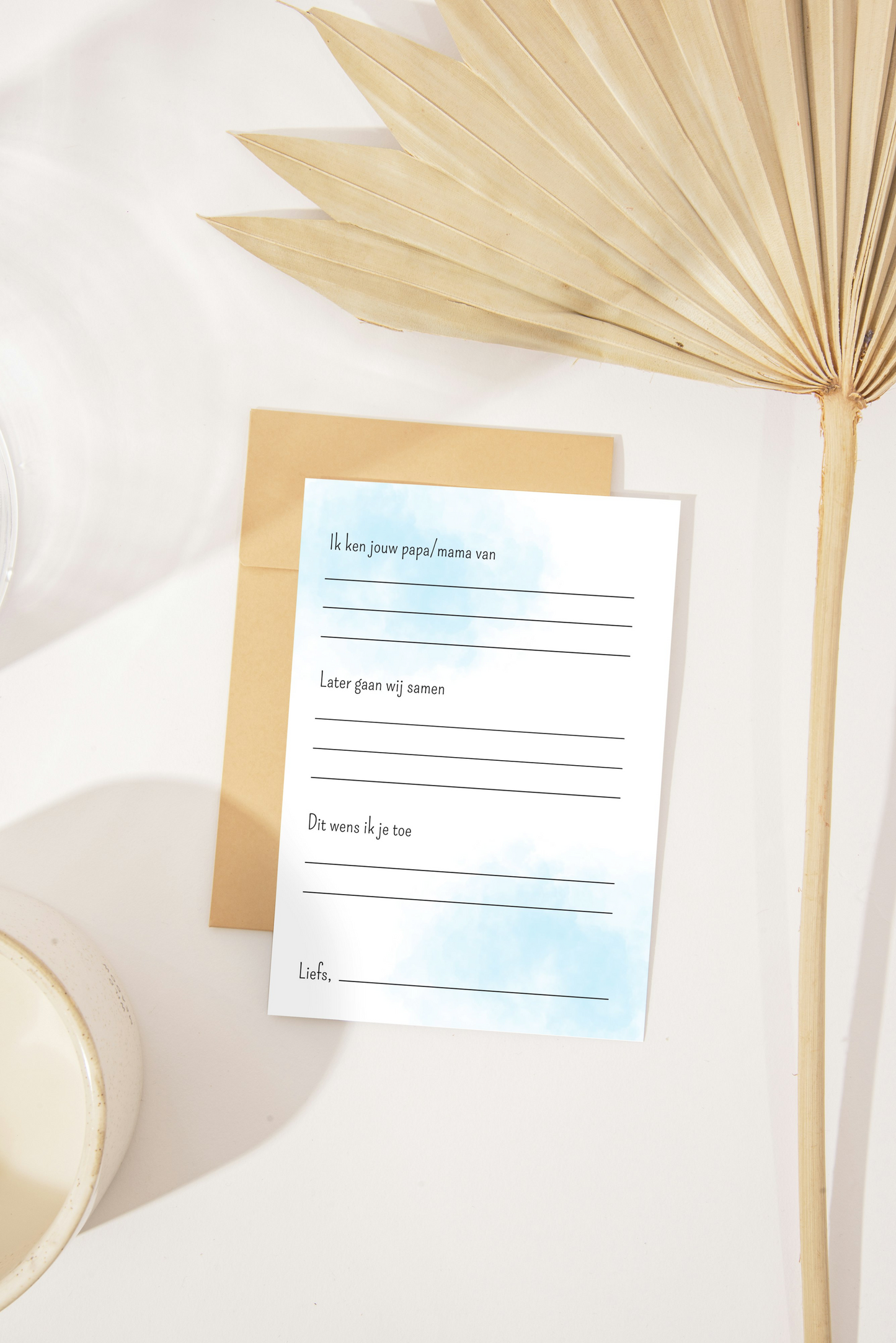 Babyshower invulkaarten | voorspellingskaarten