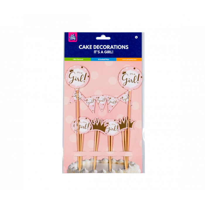 Taart Decoratie - It’s a Girl!