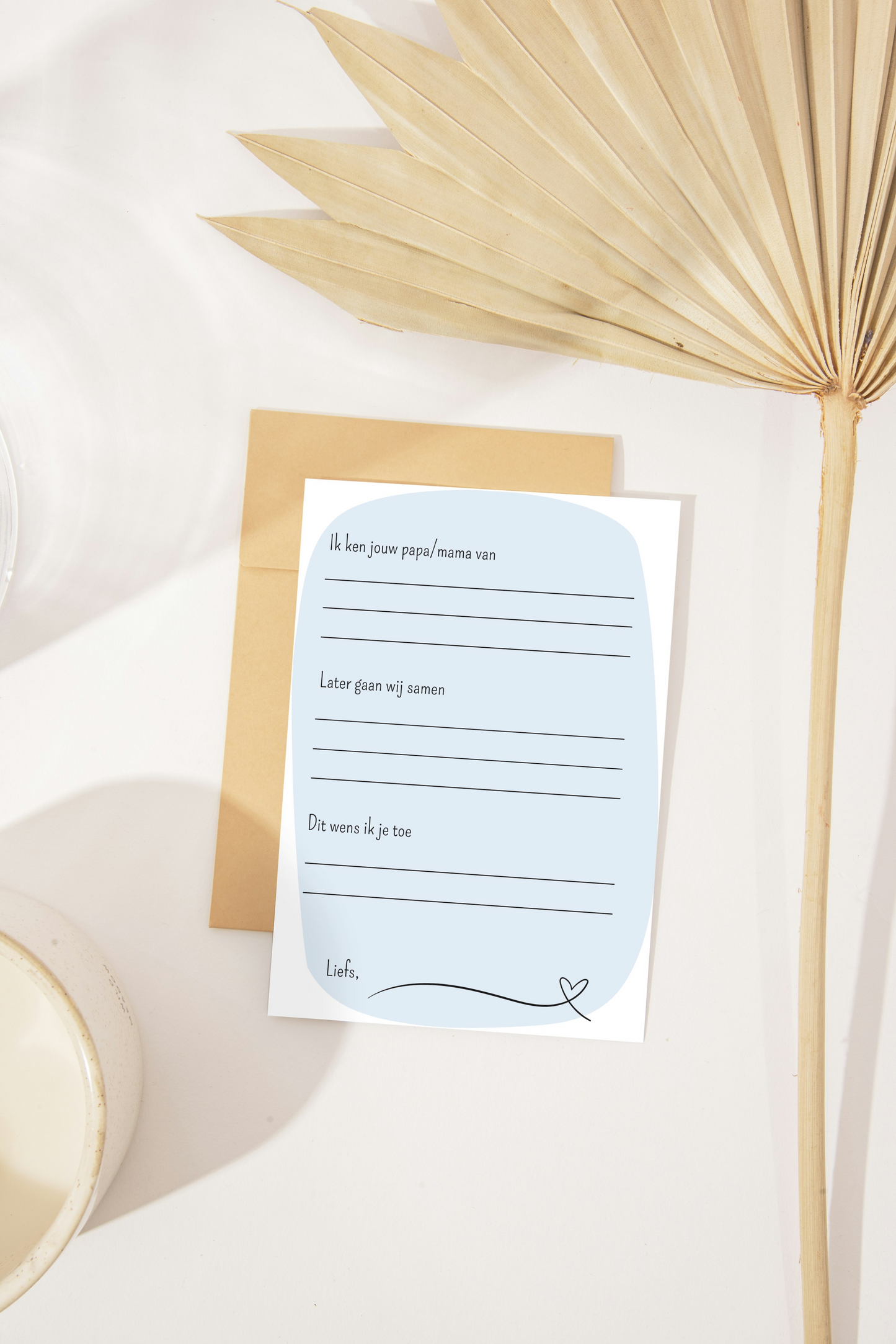 Babyshower invulkaarten | voorspellingskaarten