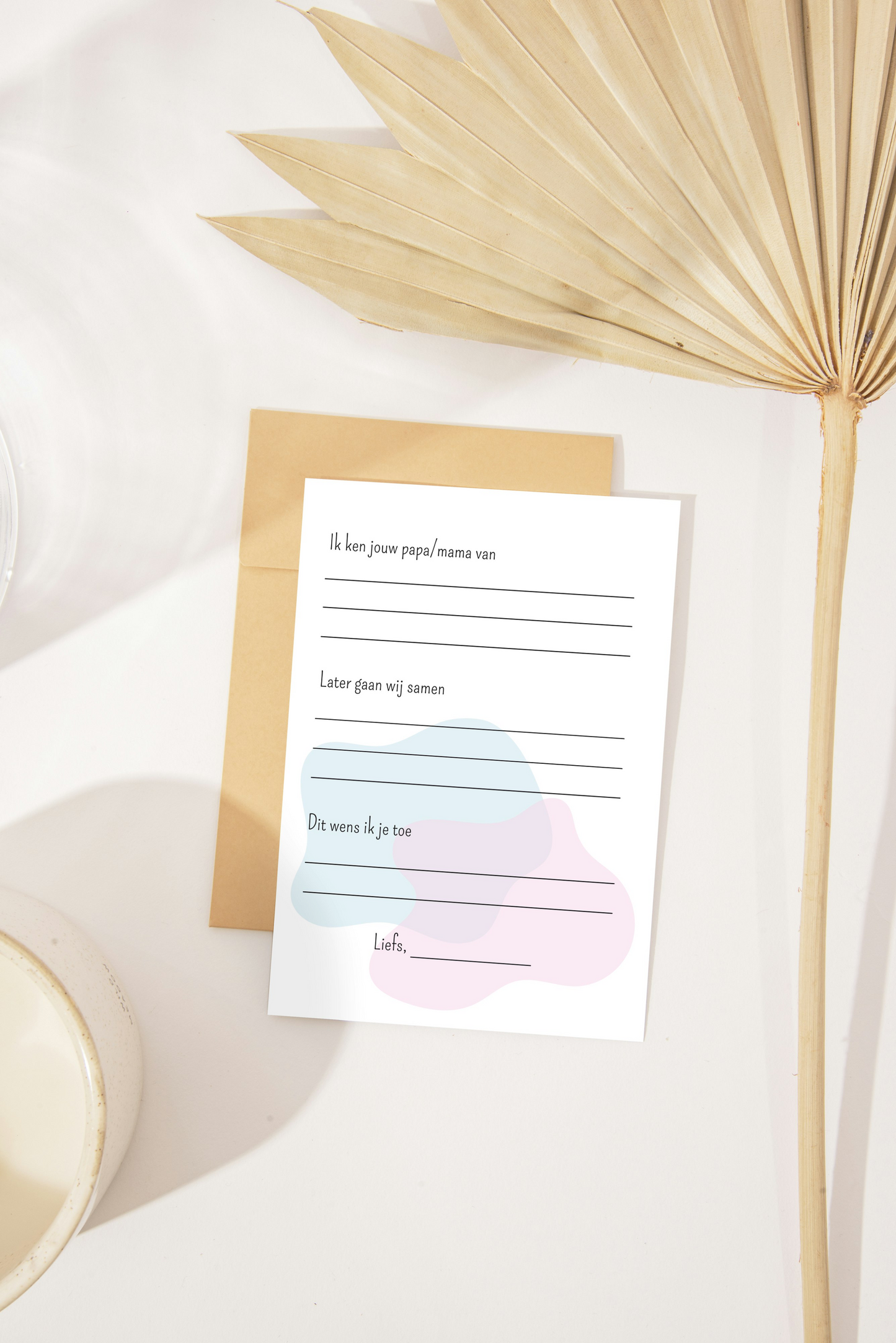 Babyshower invulkaarten | voorspellingskaarten