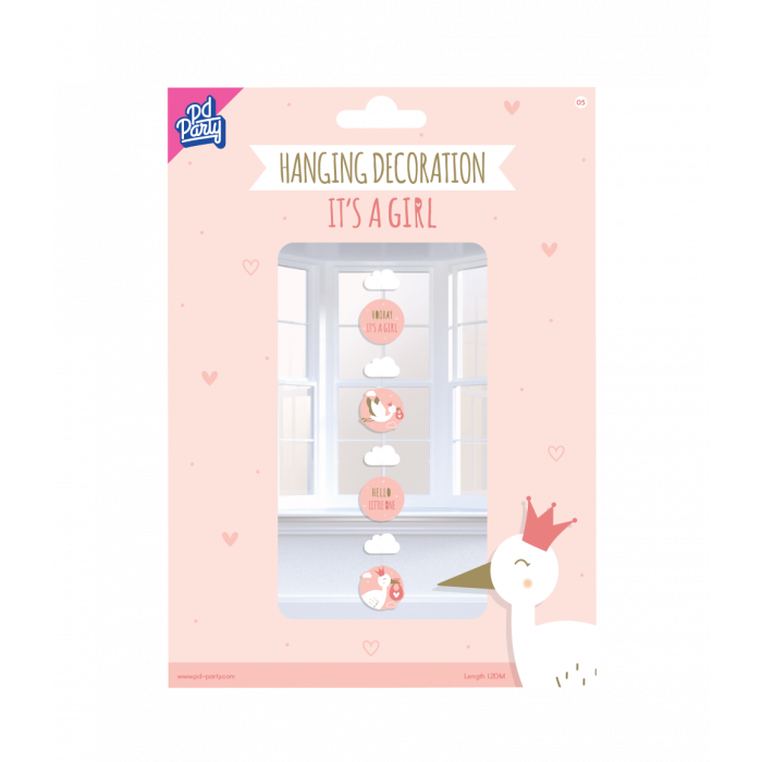 Hangende decoratie - Newborn Baby Girl