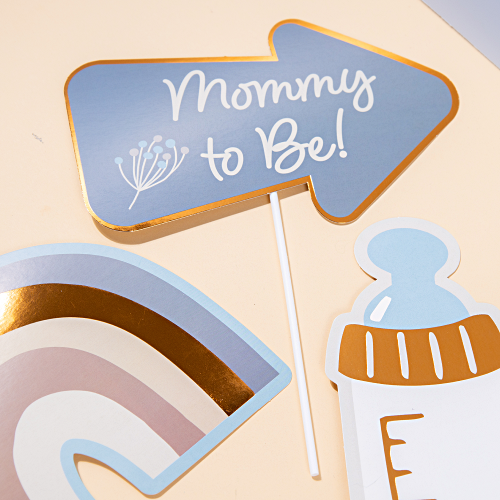 Photobooth Set Boy - Vintage Flower