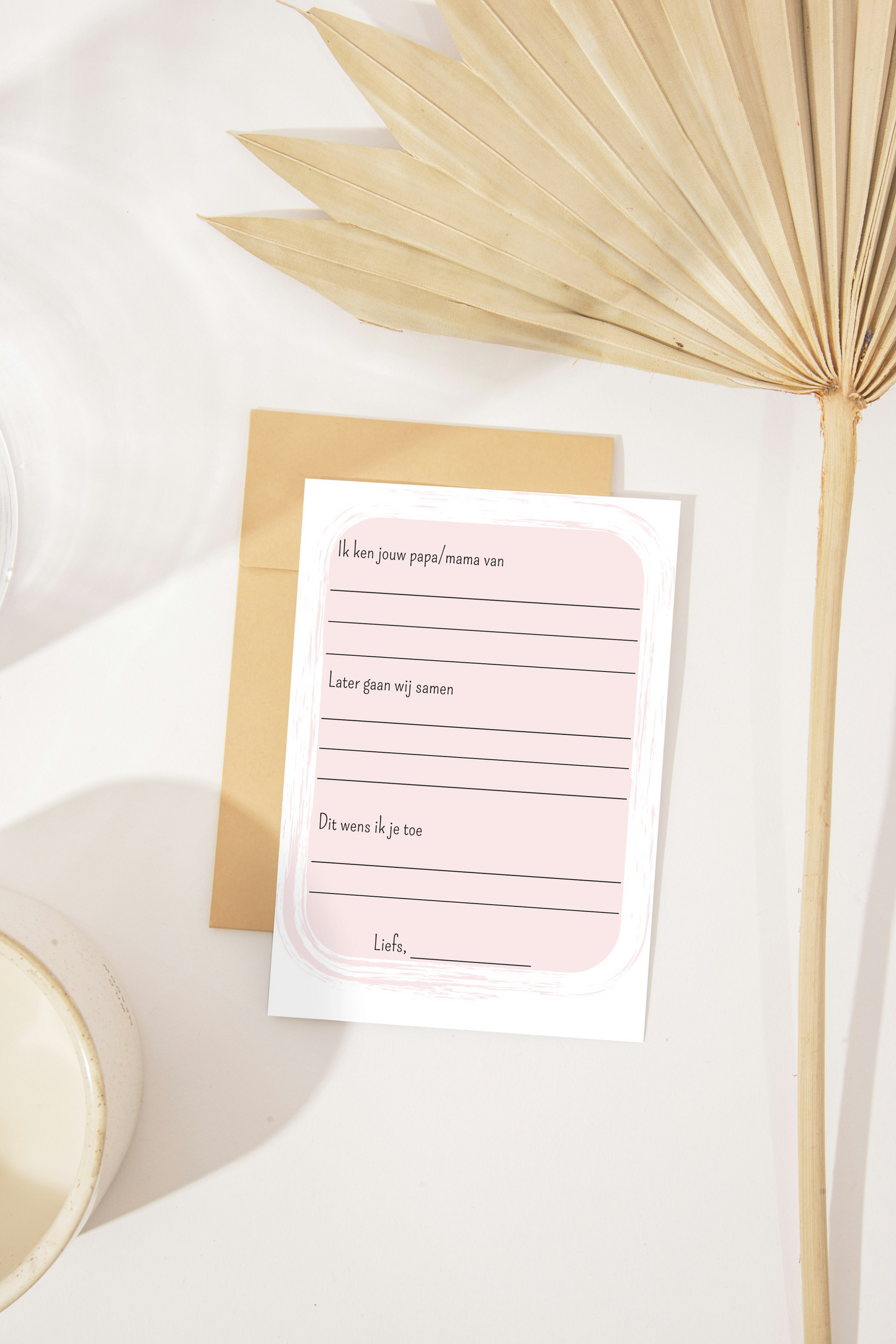 Babyshower invulkaarten | voorspellingskaarten