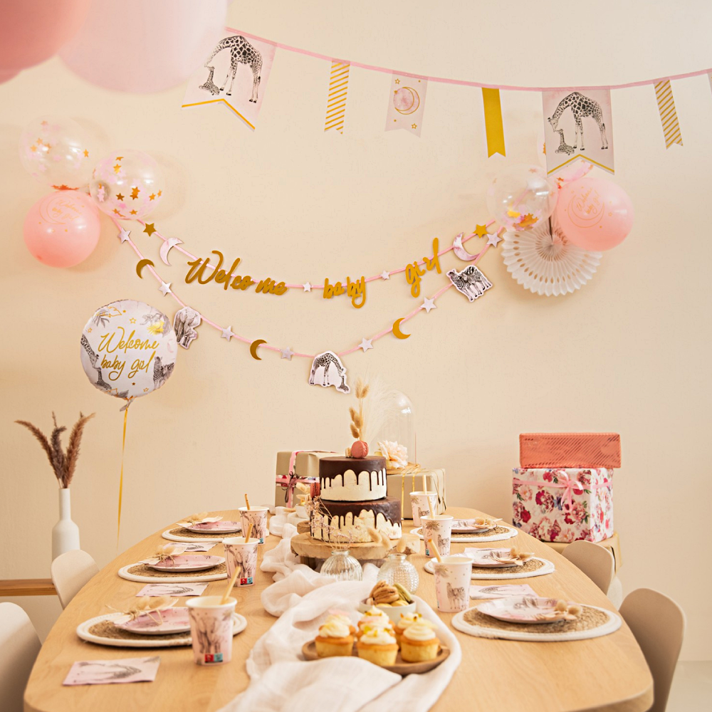 Servetten Safari - Roze