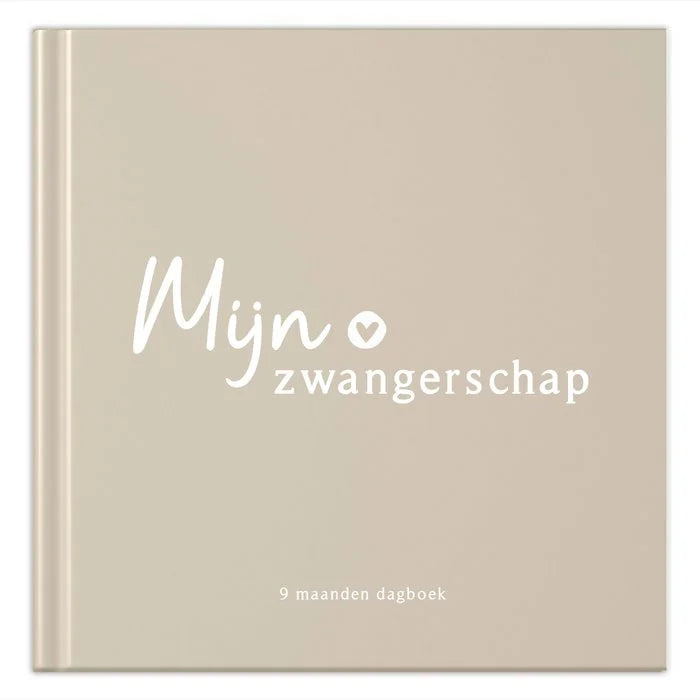 Fyllbooks Mijn 9 maanden dagboek - Beige