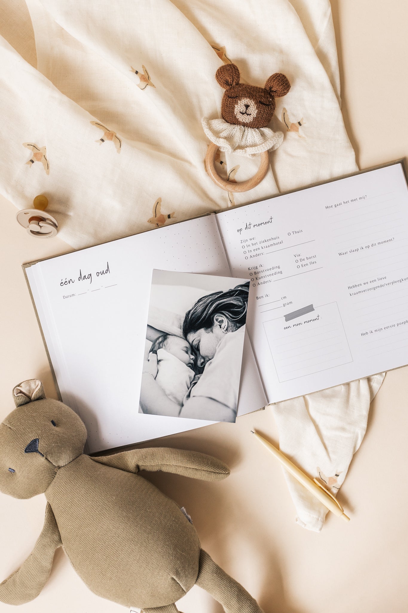 Mijn eerste jaar babyboek - Jungle