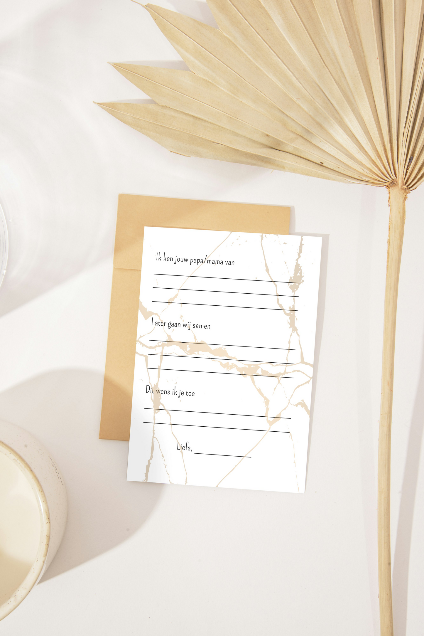 Babyshower invulkaarten | voorspellingskaarten