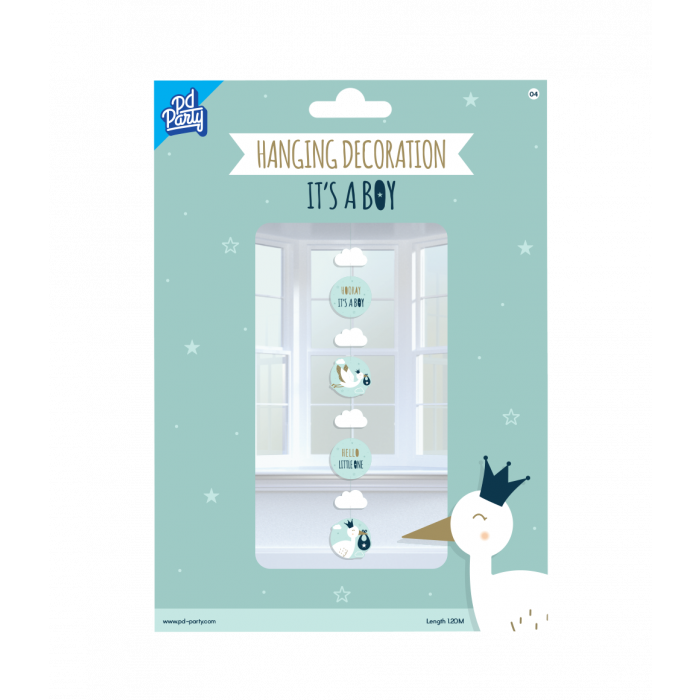 Hangende decoratie - Newborn Baby Boy