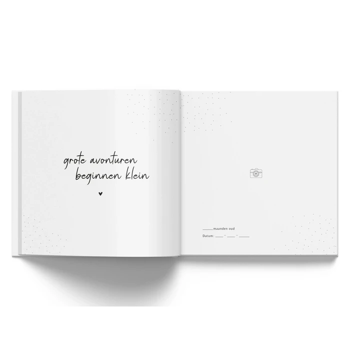 Fyllbooks Babyboek Mijn eerste jaar - Beige