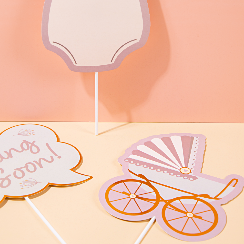 Photobooth Set Girl - Vintage Flower