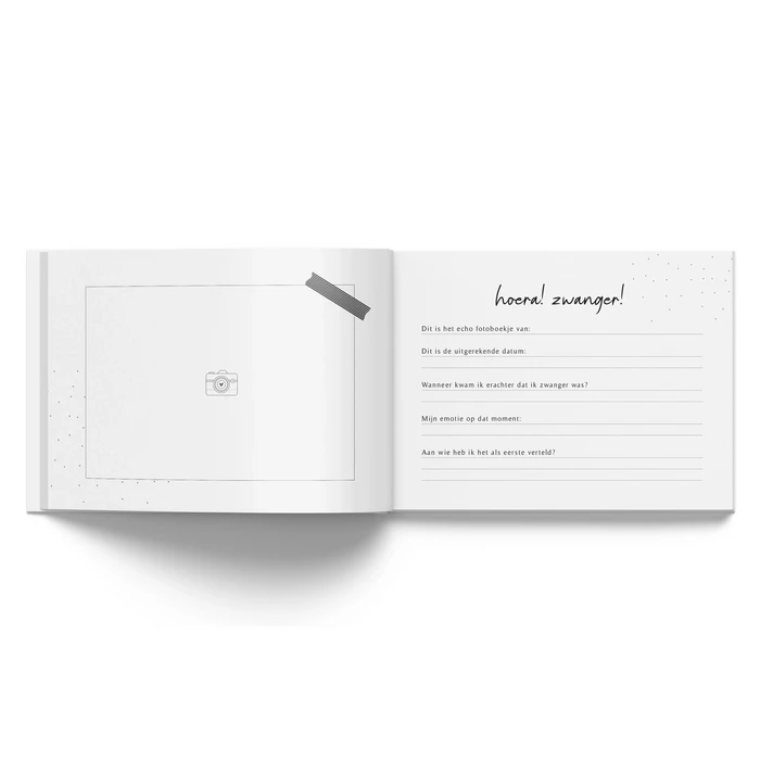 Fyllbooks Mijn echofoto's boekje - Beige