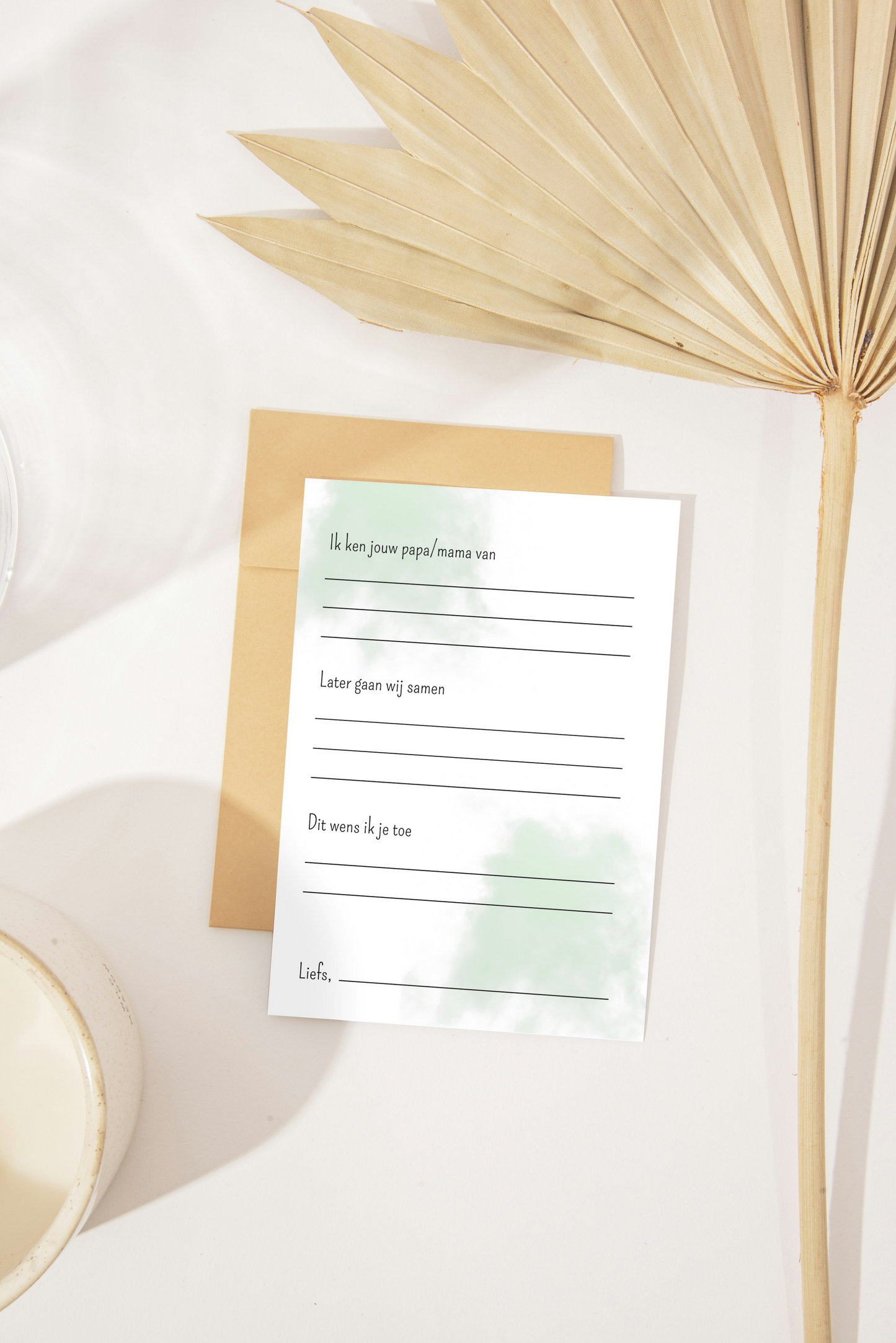 Babyshower invulkaarten | voorspellingskaarten