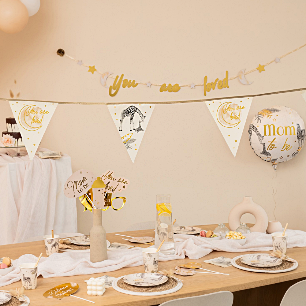 Vlaggenlijn Safari - Nude