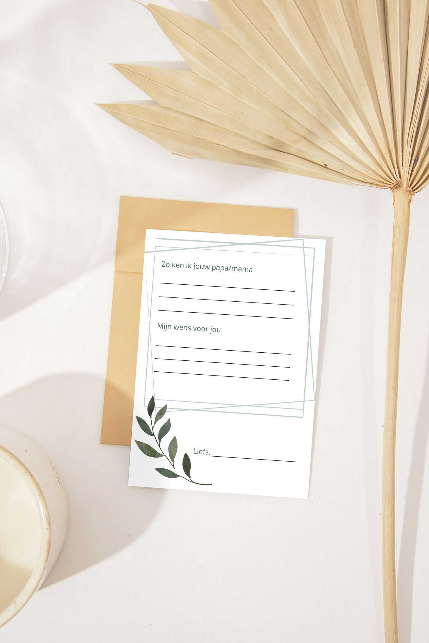 Babyshower invulkaarten | voorspellingskaarten