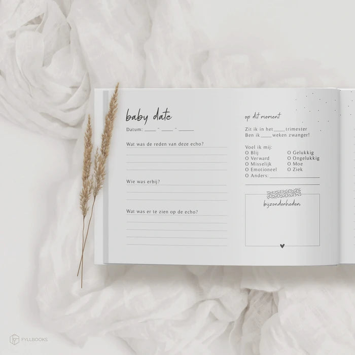 Fyllbooks Mijn echofoto's boekje - Beige