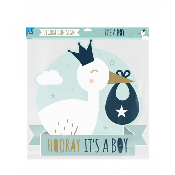 Huldeschild - Newborn Baby Boy