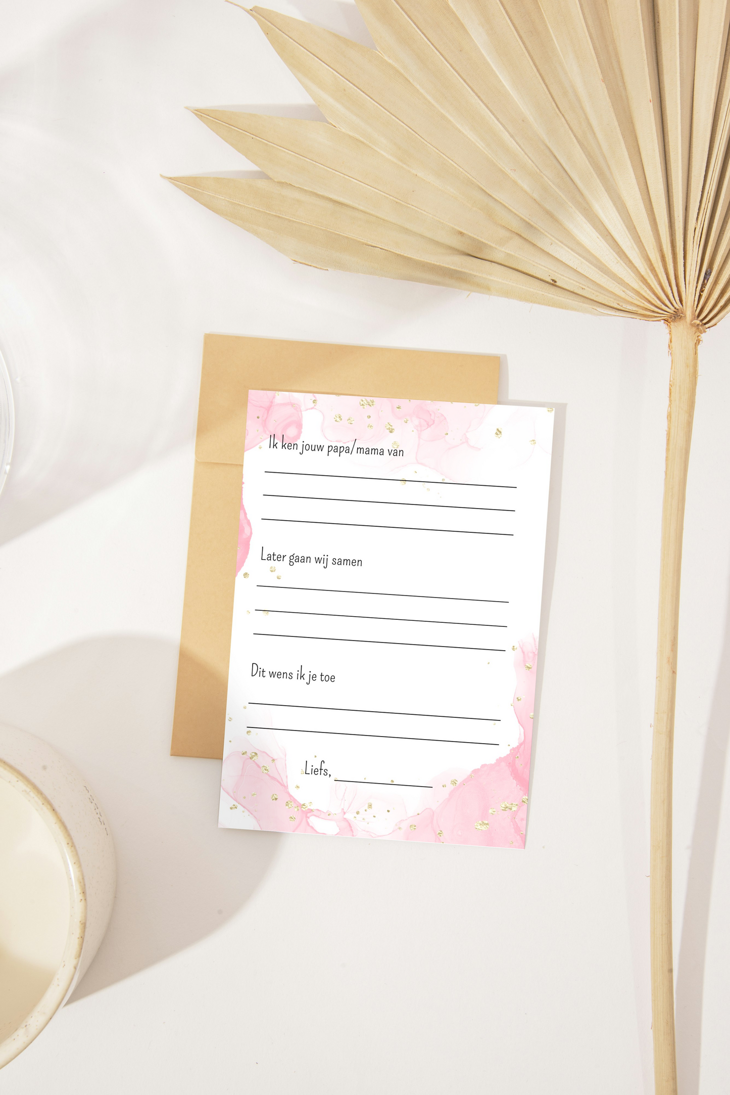 Babyshower invulkaarten | voorspellingskaarten