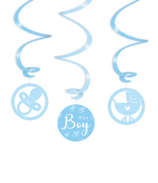 Swirl Decoratie - It’s a Boy!