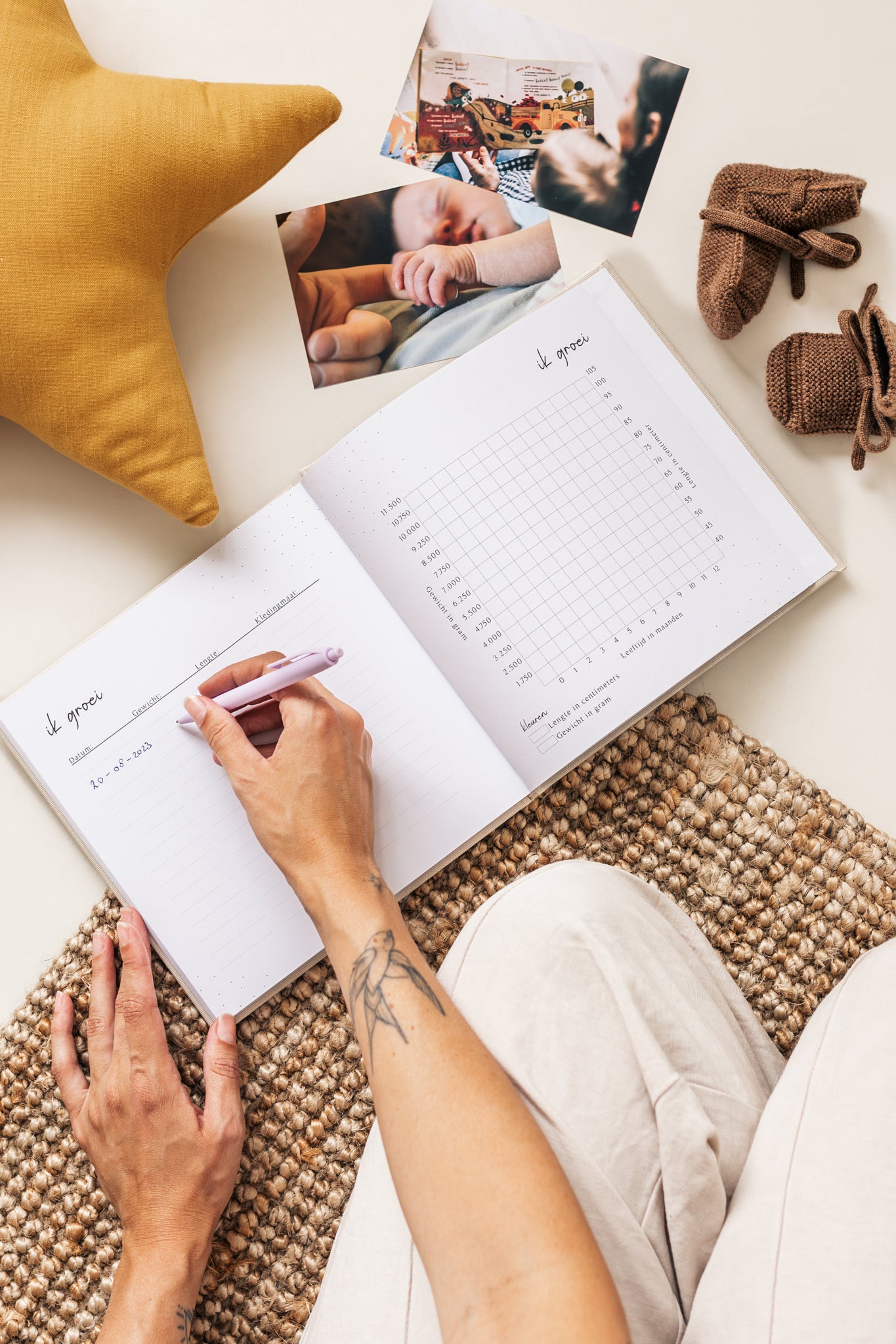 Mijn eerste jaar babyboek - Jungle