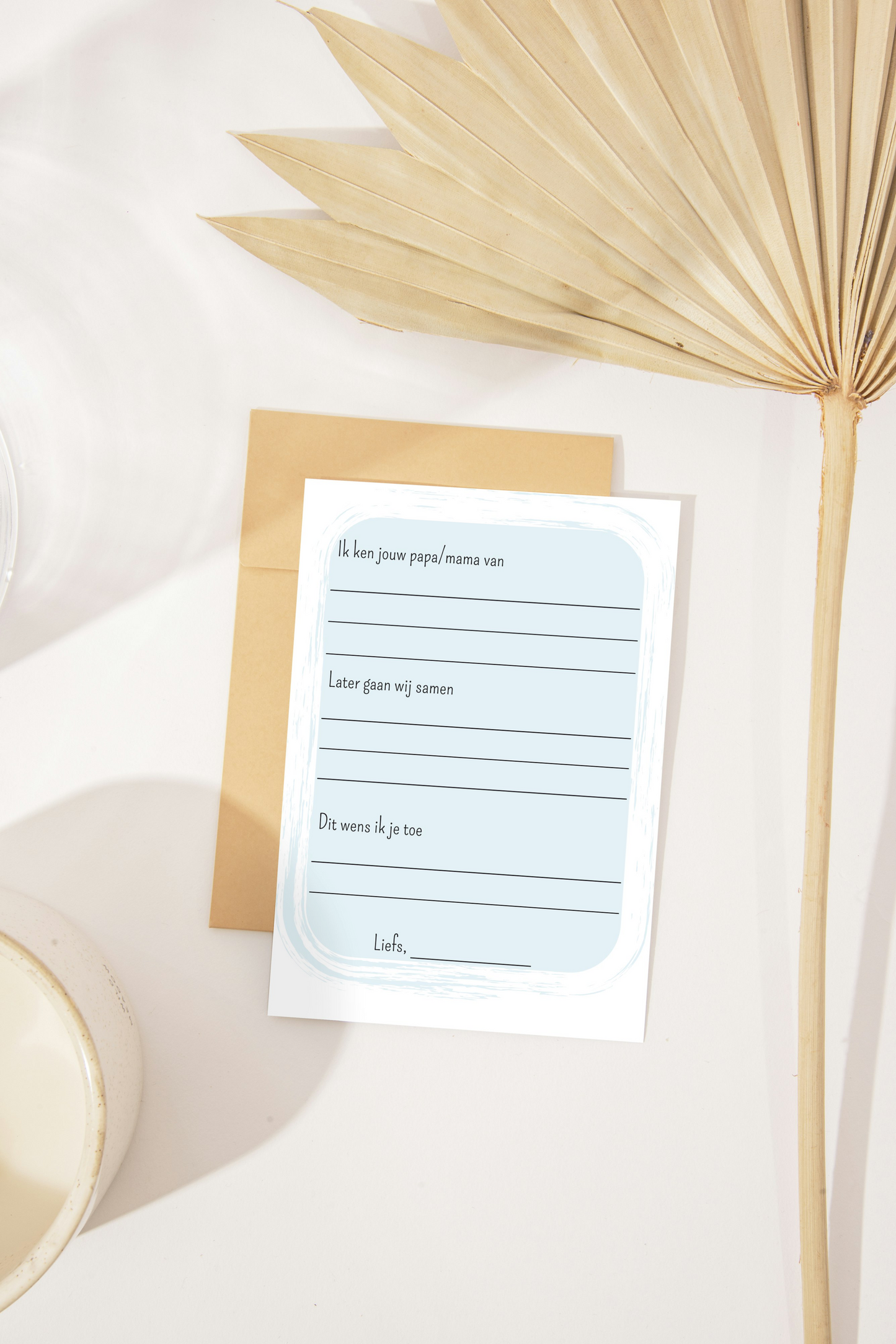 Babyshower invulkaarten | voorspellingskaarten