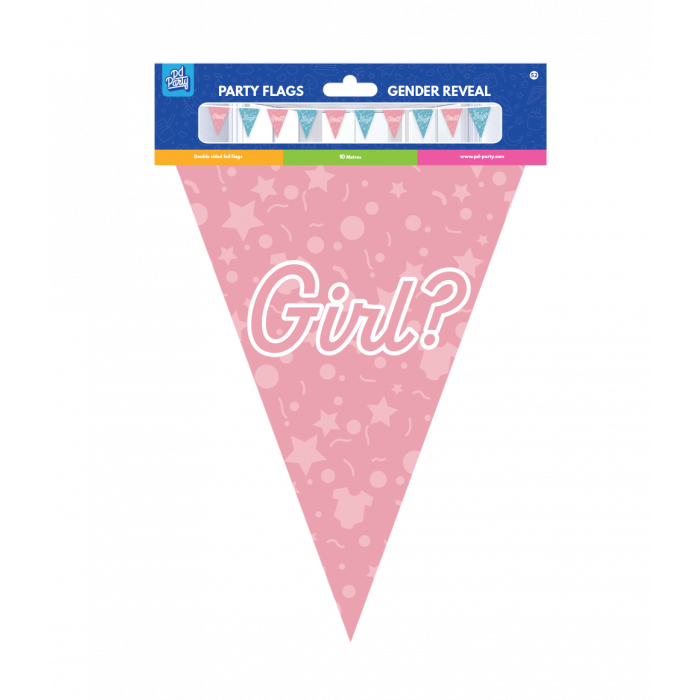 Gender Reveal Vlaggenlijn