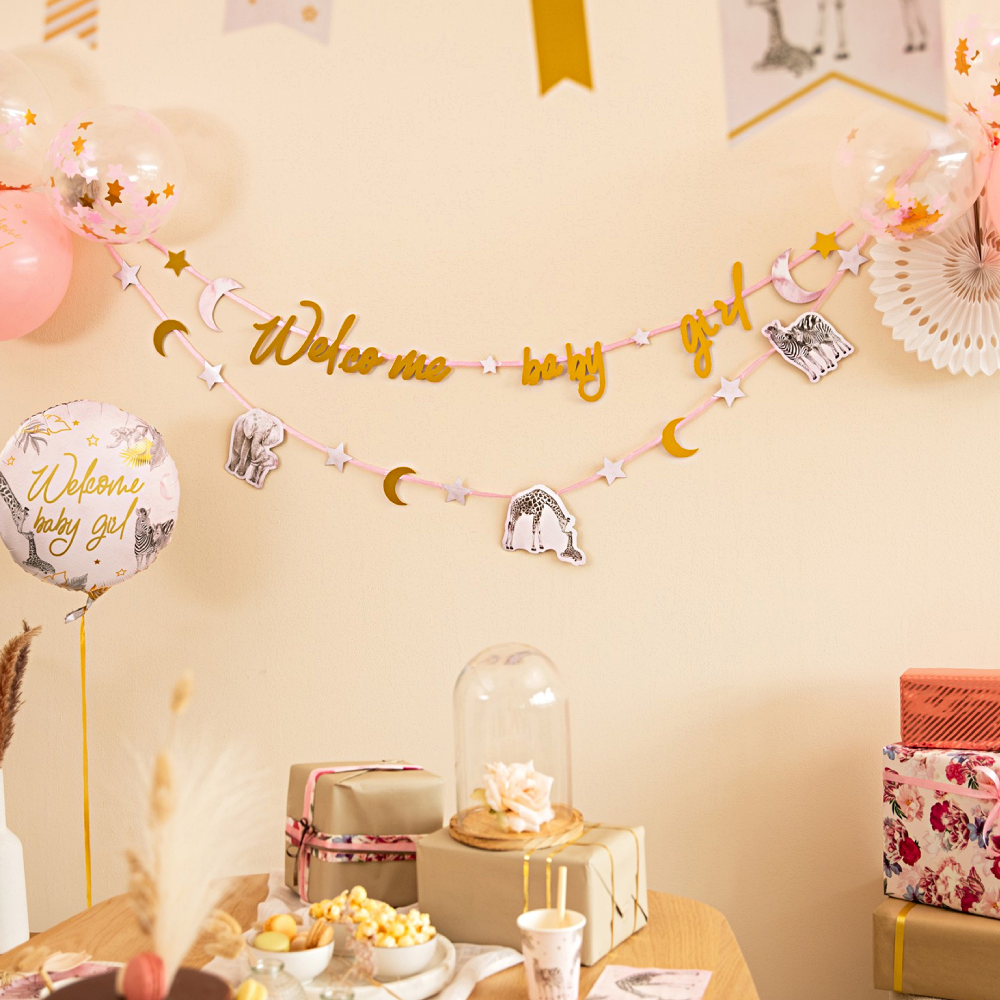 Letterslinger - Welcome Baby Girl