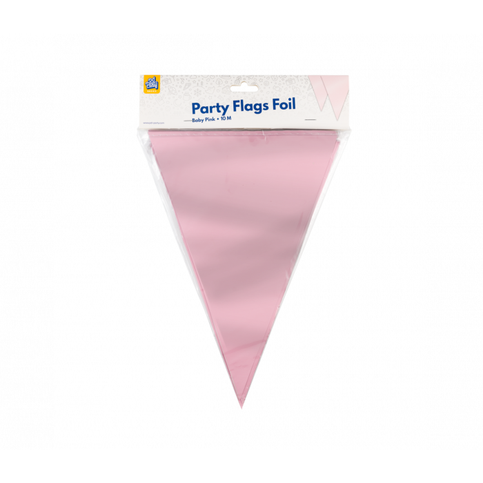 Party Slinger Folie - Baby Roze