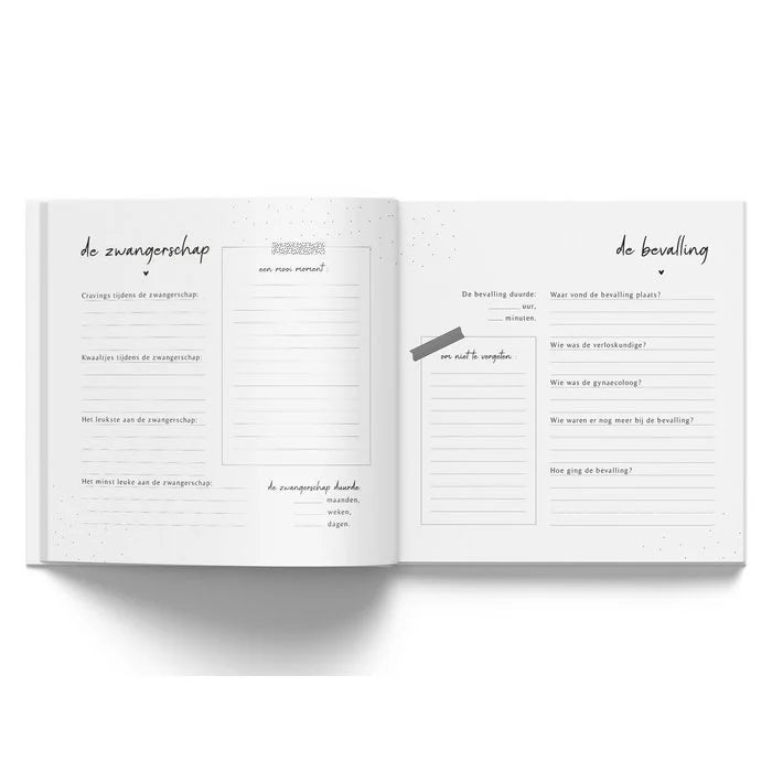 Fyllbooks Babyboek Mijn eerste jaar - Beige