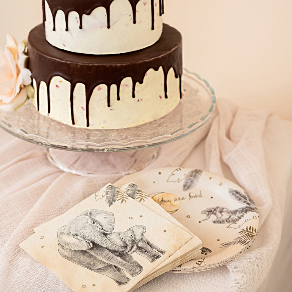 Servetten Safari - Nude