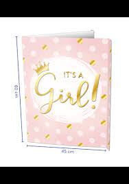 Gevelbord - It’s a Girl!