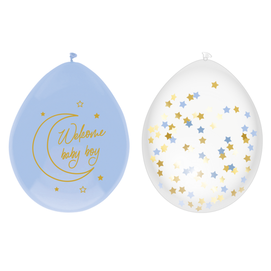 Ballonnen Baby Safari - Blauw