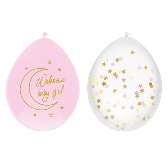 Ballonnen Baby Safari - Roze