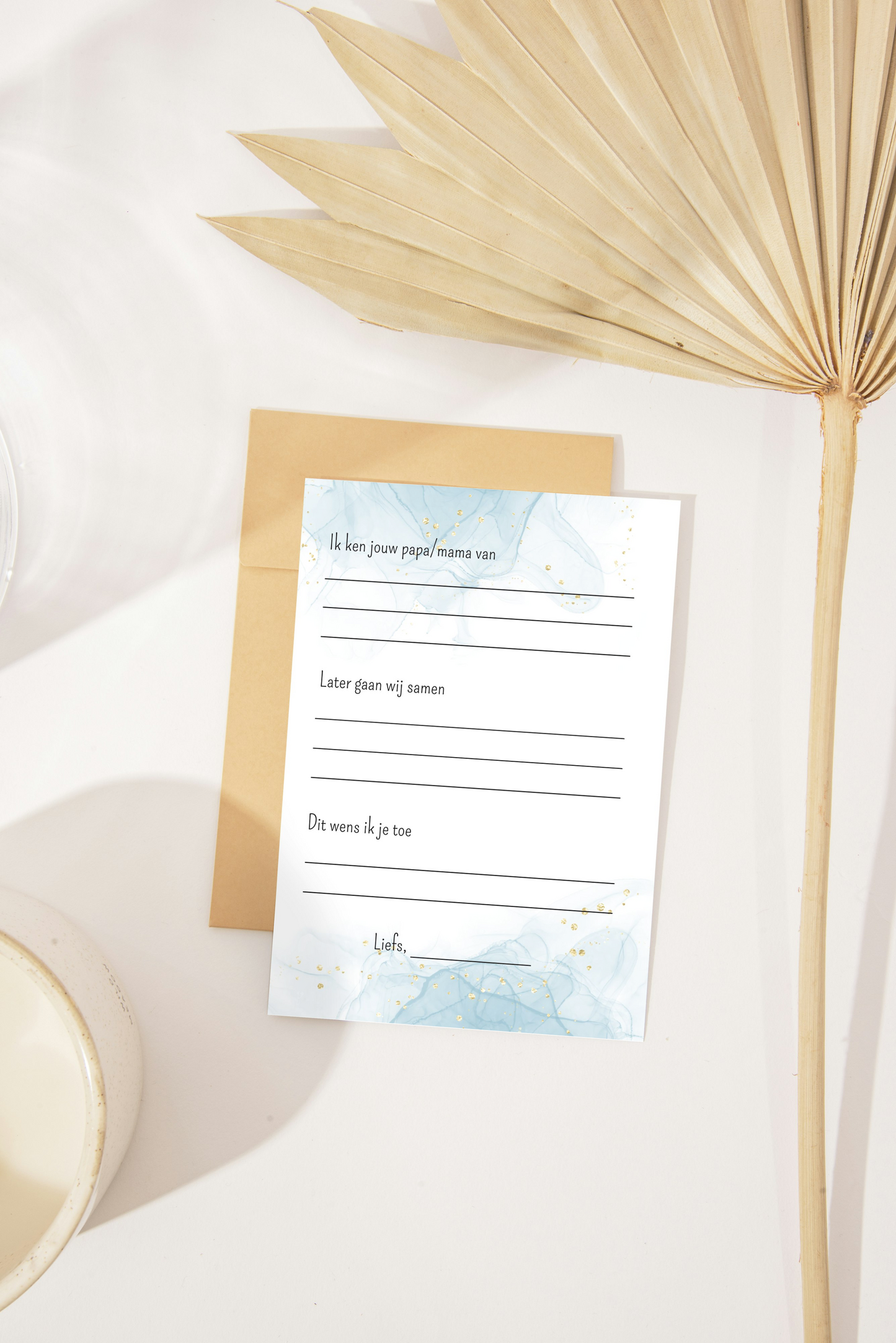 Babyshower invulkaarten | voorspellingskaarten