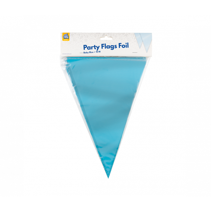 Party Slinger Folie - Baby Blauw